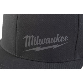 MILWAUKEE CZARNA CZAPKA Z DASZKIEM BCS L/XL KOMIN WIELOFUNKCYJNY