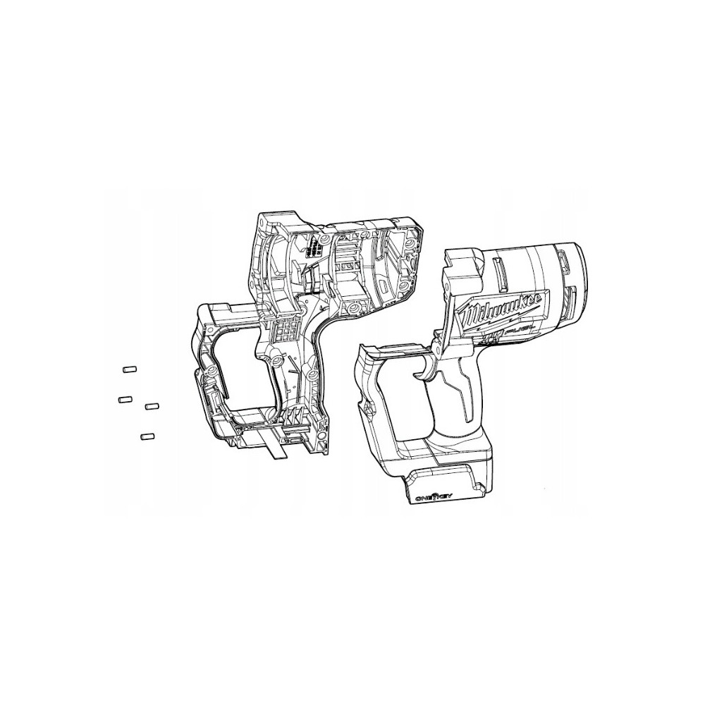 MILWAUKEE OBUDOWA DO KLUCZA M18 ONEFHIWF 1