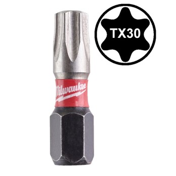 MILWAUKEE BIT KOŃCÓWKA UDAROWA SHOCKWAVE TORX TX30