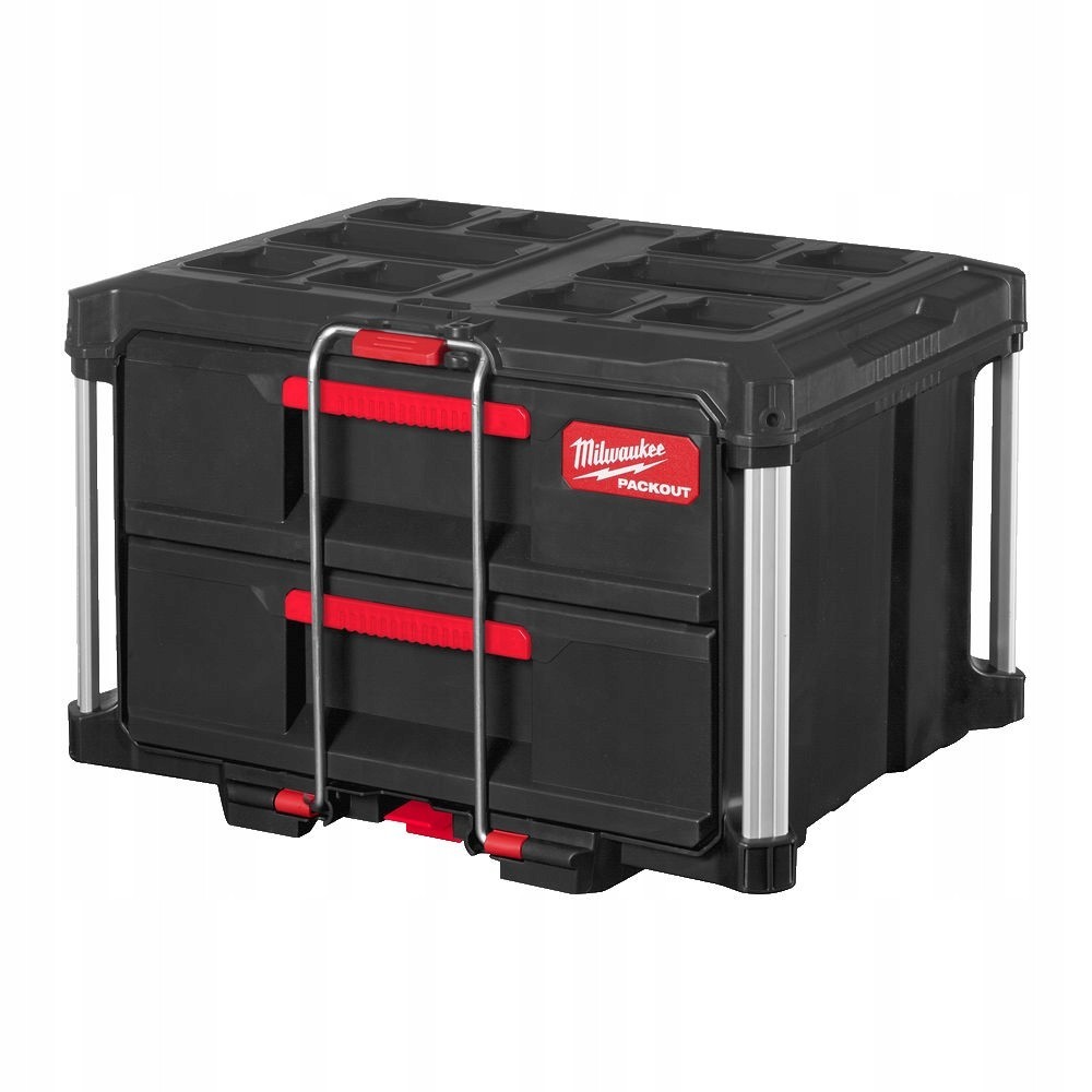 MILWAUKEE 2 SKRZYNIE + ORGANIZER PACKOUT